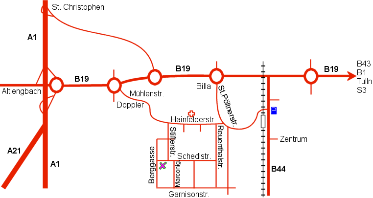 Anfahrtsplan